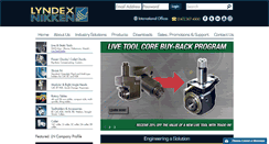 Desktop Screenshot of lyndexnikken.com